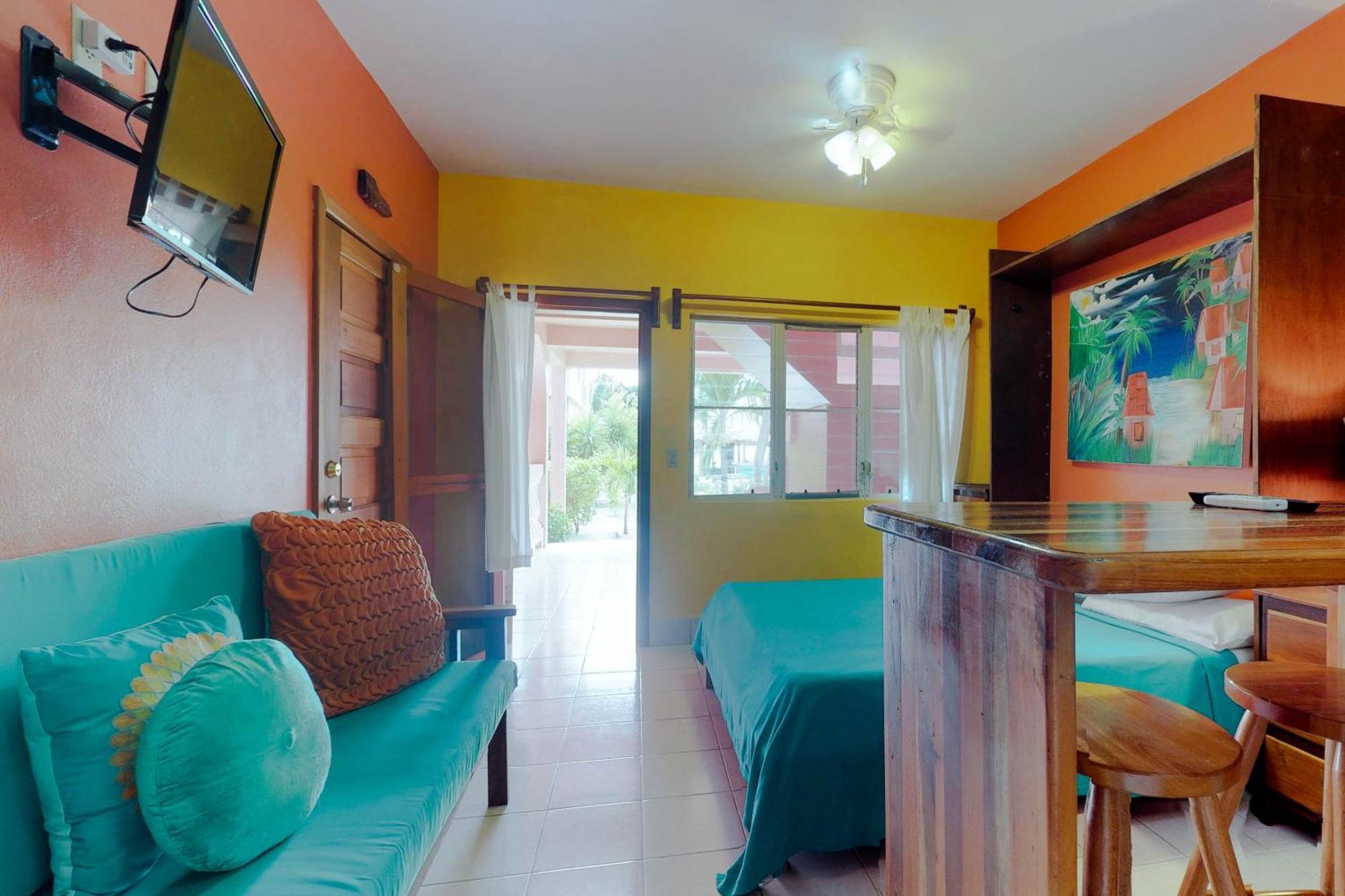 Seaview - Caribe Island Apartment San Pedro  Ruang foto
